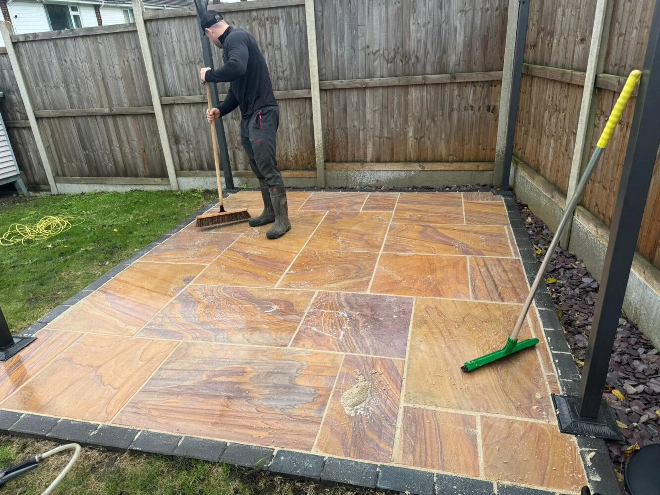 Patio cleaning